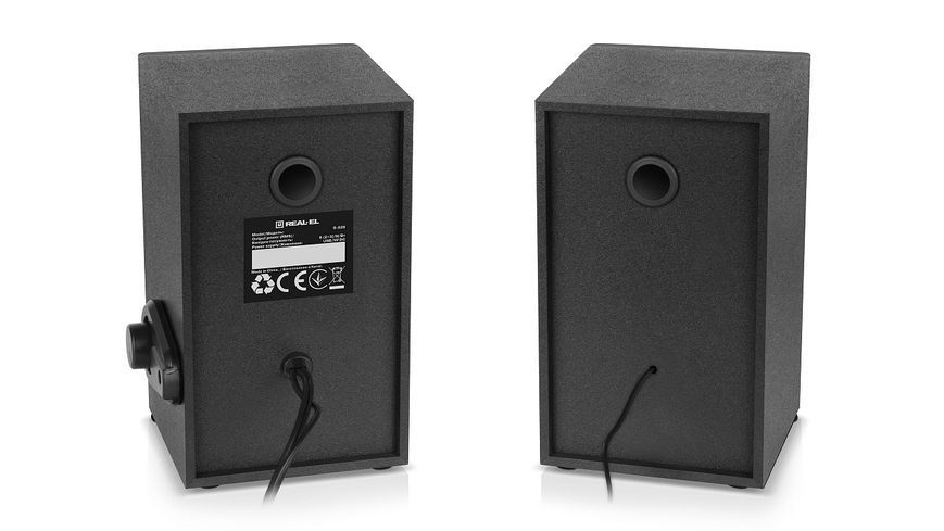 Акустические колонки Real-El S-228 Black (EL121200014) 577252ua фото