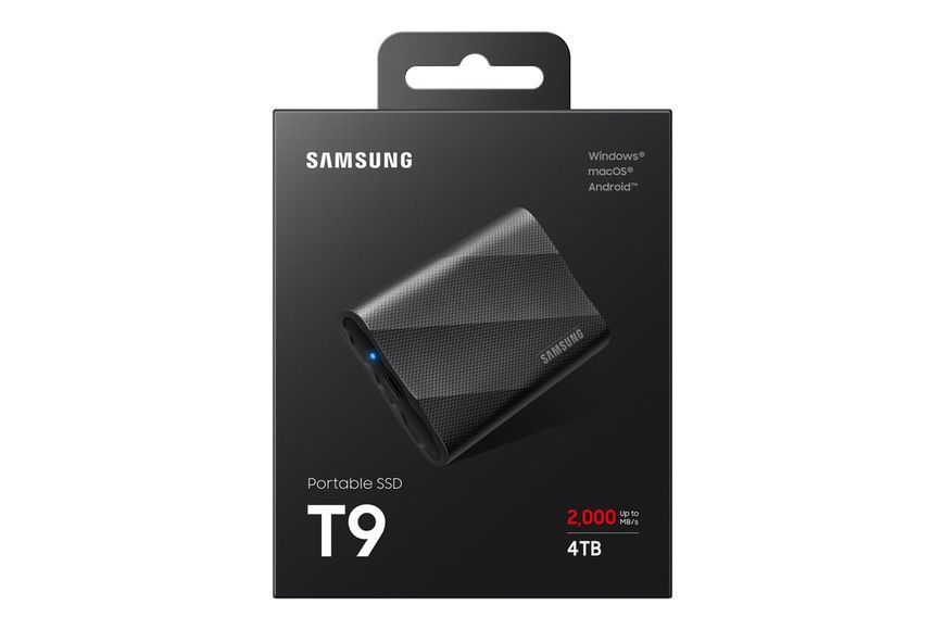 SSD накопитель Samsung T9 4TB Black (MU-PG4T0B) 508315ua фото