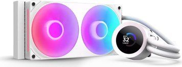 Водяное охлаждение NZXT Kraken Plus 240 RGB White (RL-KR240-W2) 618105 фото