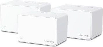 Бездротовий маршрутизатор (роутер) Mercusys Halo H80X (3-pack) 500347ua фото