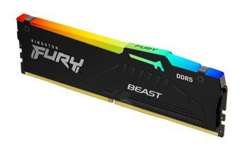 Память для настольных компьютеров Kingston FURY 16 GB (1x16GB) DDR5 6000 MHz Beast RGB (KF560C36BBE2A-16) 522446ua фото