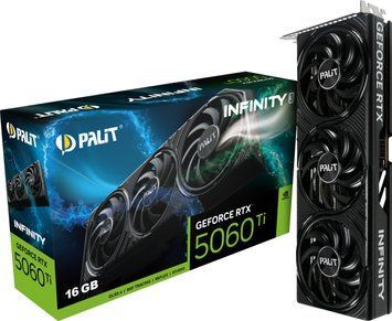 Видеокарта Palit GeForce RTX 5060 Ti Infinity 3 16GB (NE7506T019T1-GB2061S) 590743ua фото
