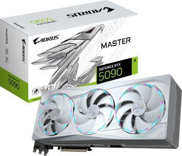 Видеокарта Gigabyte Aorus GeForce RTX 5090 MASTER ICE 32G (GV-N5090AORUSM ICE-32GD) 577625 фото