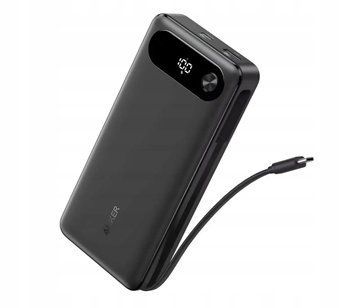 Внешний аккумулятор (павербанк) Anker PowerCore 20000mAh 87W Black with Built-In USB-C (A1383H11) 613997 фото