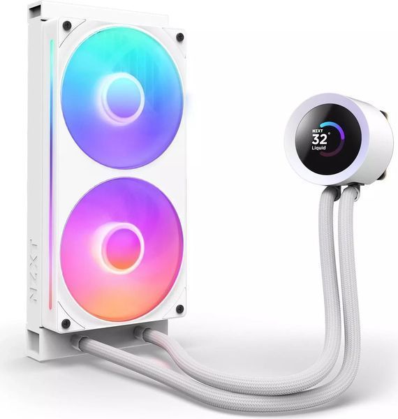 Водяне охолодження NZXT Kraken Plus 240 RGB White (RL-KR240-W2) 618105 фото