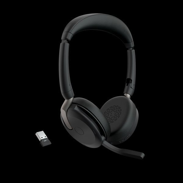 Навушники з мікрофоном Jabra Evolve2 65 MS Stereo USB-A Flex (26699-999-999) 476667 фото