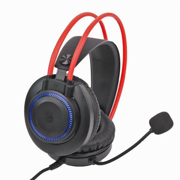 Навушники з мікрофоном Bloody G200 Black/Red 579341ua фото