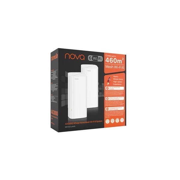 Бездротовий маршрутизатор (роутер) Tenda MX12 2-pack (MX12-KIT-2) 577274ua фото