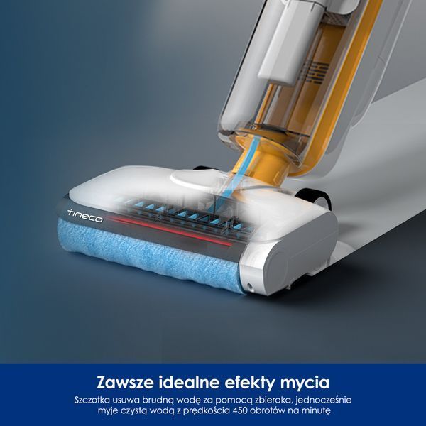 Вертикальний пилосос (1В1) Tineco Ifloor Y2 Plus (FW1D1700DE) 590534ua фото