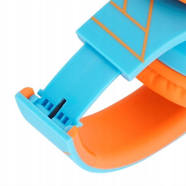Навушники з мікрофоном PowerLocus P2 Kids Blue/Orange 620868 фото