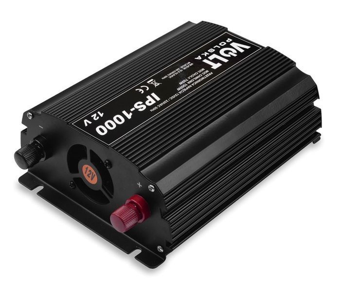 Перетворювач (інвертор) DC-AC Volt Polska IPS 1000 12/230V 700/1000W (3IPS100012) 508202 фото
