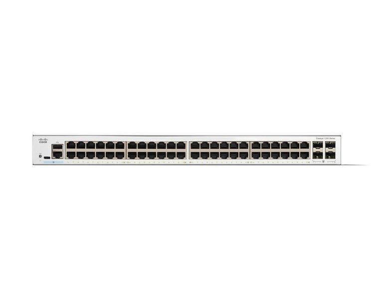 Комутатор керований рівня 2 Cisco Catalyst 1200 (C1200-48T-4G) 518333ua фото