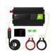 Перетворювач (інвертор) DC-AC Green Cell INV16 12V/230V 500/1000W 461141 фото 4