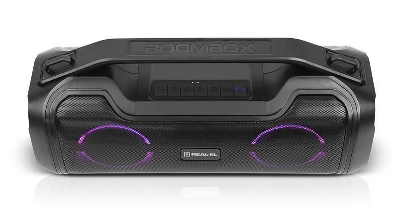 Портативна колонка Real-El X-747 Black (EL121600013) 580020ua фото