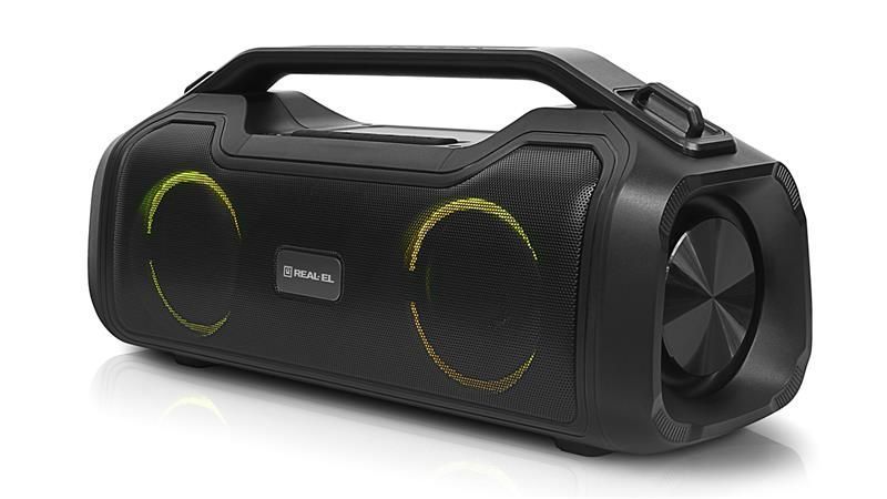 Портативна колонка Real-El X-747 Black (EL121600013) 580020ua фото