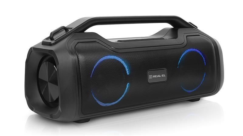 Портативна колонка Real-El X-747 Black (EL121600013) 580020ua фото