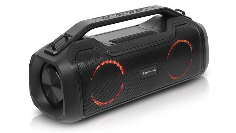 Портативна колонка Real-El X-747 Black (EL121600013) 580020ua фото