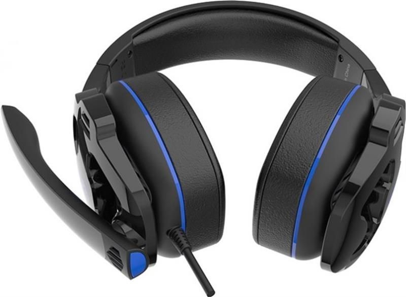 Навушники з мікрофоном Sades SA-726 Ppower Black/Blue (SA726BLJ) 579526ua фото