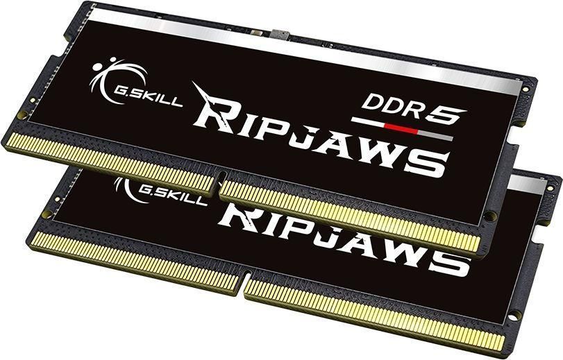 Память для ноутбуков G.Skill Ripjaws SO-DIMM 32 GB DDR5 4800 MHz (F5-4800S3434A16GX2-RS) 478073 фото