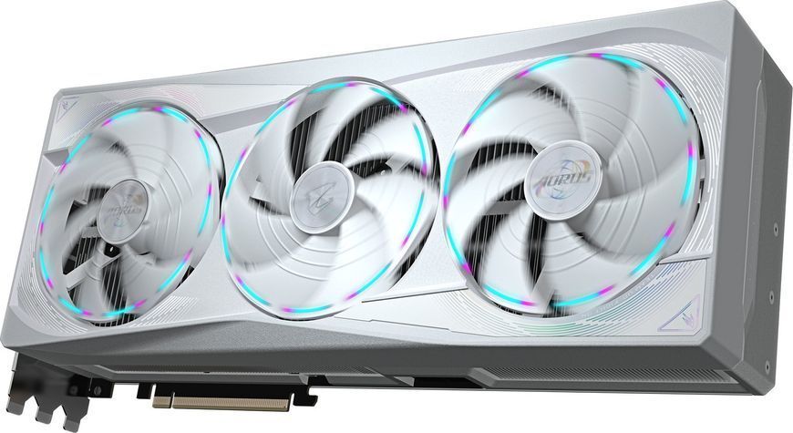 Видеокарта Gigabyte Aorus GeForce RTX 5090 MASTER ICE 32G (GV-N5090AORUSM ICE-32GD) 577625 фото