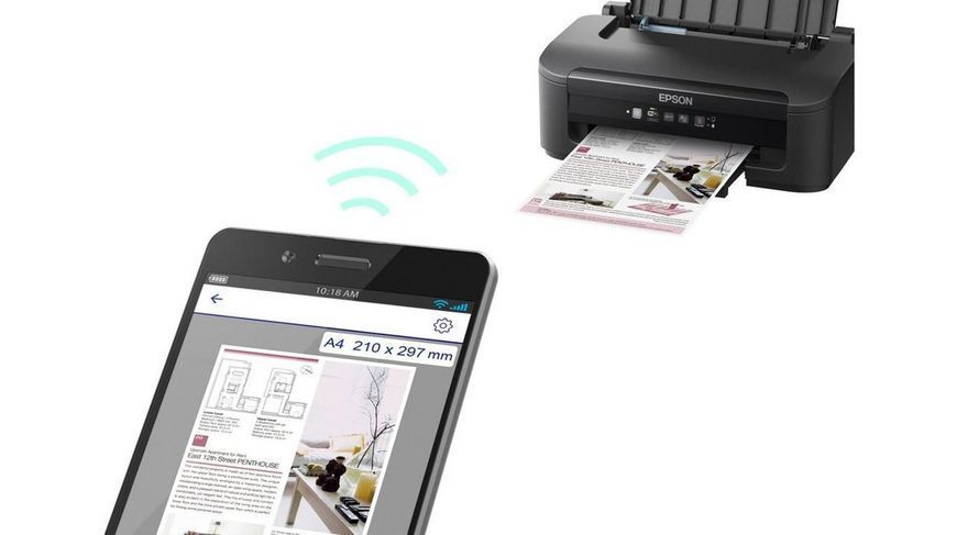 Принтер Epson WorkForce WF-2110W (C11CK92402) 527512 фото