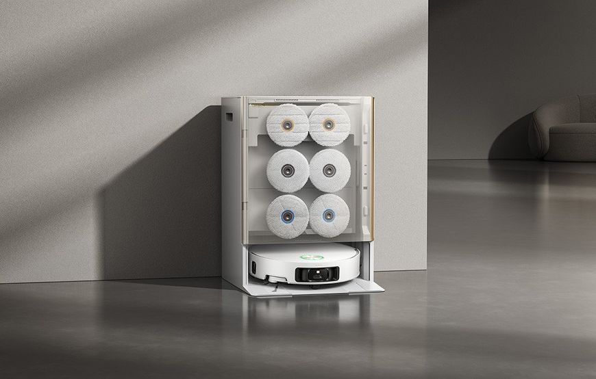 Робот-пилосос з вологим прибиранням Dreame Bot MatriX 10 Ultra White (RLX95CE-Wh) 621608 фото