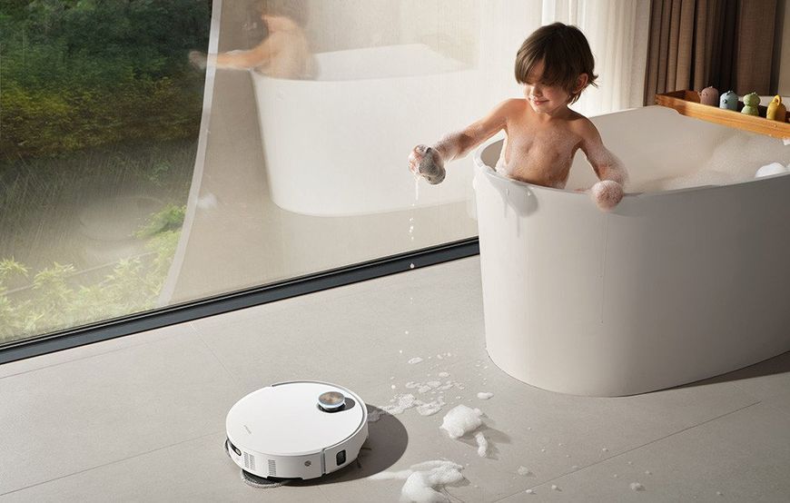Робот-пилосос з вологим прибиранням Dreame Bot MatriX 10 Ultra White (RLX95CE-Wh) 621608 фото