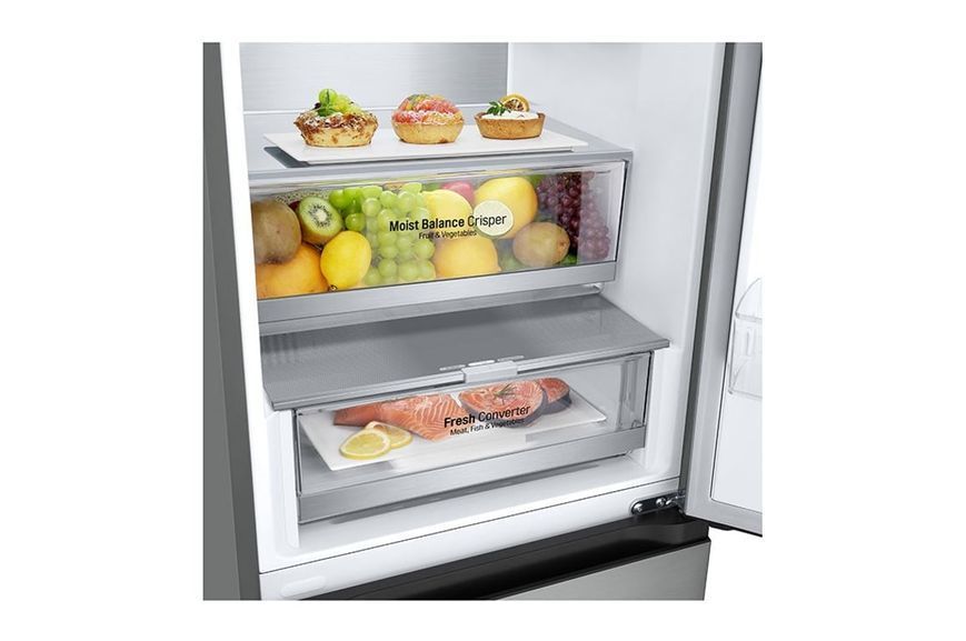 Холодильник з морозильною камерою LG GBV5240DPY 622231 фото