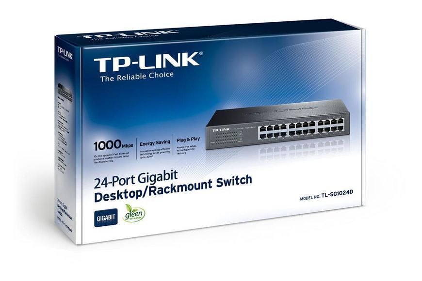 Комутатор некерований TP-Link TL-SG1024D 461792ua фото