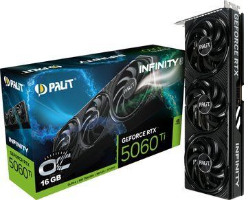 Видеокарта Palit GeForce RTX 5060 Ti Infinity 3 OC (NE7506TS19T1-GB2061S) 590746ua фото