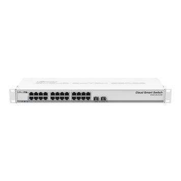Коммутатор управляемый 2 уровня Mikrotik Cloud Smart Switch (CSS326-24G-2S+RM) 504304ua фото