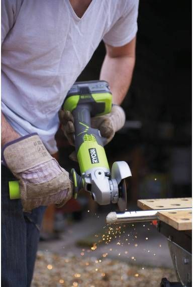 Болгарка (угловая шлифовальная) Ryobi R18AG-0 555272ua фото