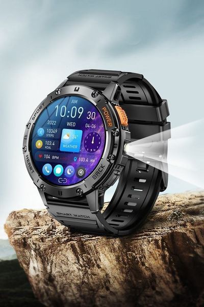 Смарт-годинник Gravity GT22-1 Black 621775 фото