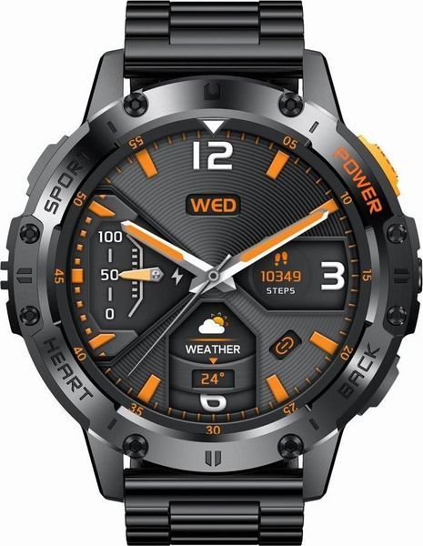 Смарт-годинник Gravity GT22-1 Black 621775 фото