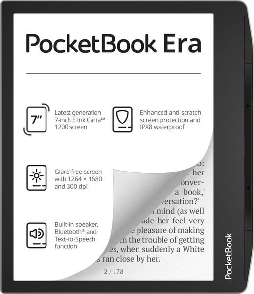 Электронная книга с подсветкой PocketBook 700 Era Stardust Silver (PB700-U-16-WW) 517554ua фото