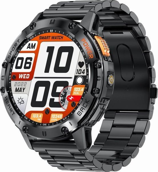 Смарт-годинник Gravity GT22-1 Black 621775 фото
