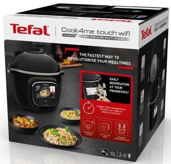 Мультиварка - скороварка Tefal Cook4me Touch CY912830 579067ua фото
