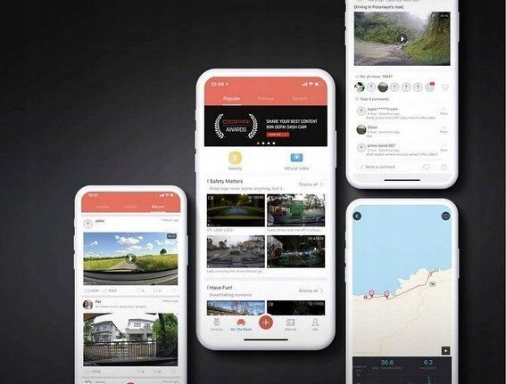 Автомобільний відеореєстратор DDPai Mini5 4G LTE 4K GPS 554671 фото