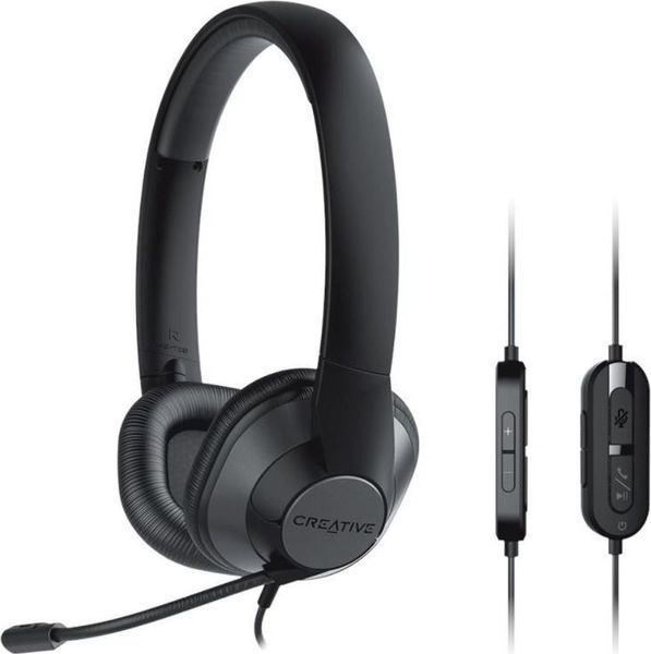 Наушники с микрофоном Creative HS720 V2 (51EF0960AA000) 346567 фото