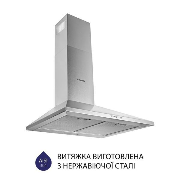 Витяжка купольна Minola HK 6614 I 1000 LED 627893ua фото