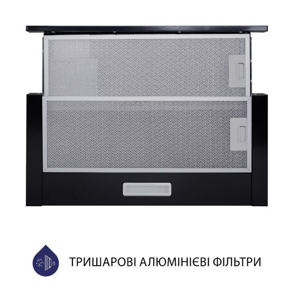 Вытяжка телескопическая Minola HTL 5214 BL 700 LED 627958ua фото