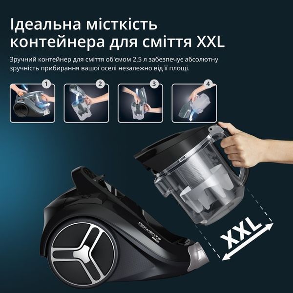 Пилосос безмішковий Rowenta Compact Power XXL Classic + Kit RO4B25EA 579751ua фото