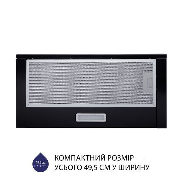 Вытяжка телескопическая Minola HTL 5214 BL 700 LED 627958ua фото