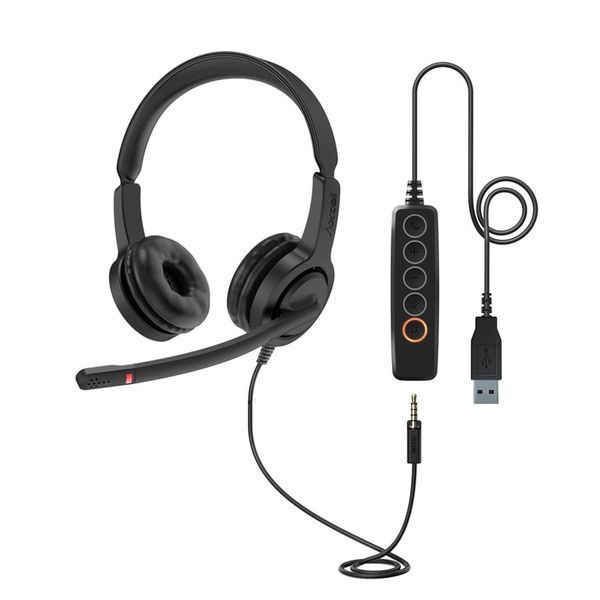 Специализированная гарнитура Axtel Voice UC 28-35 duo NC (AXH-V28-35UCD) 499663 фото