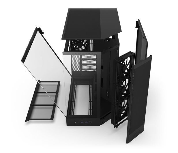 Корпус Nzxt H9 Flow Black (CM-H92FB-01) 615361ua фото