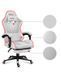 Комп'ютерне крісло для геймера Huzaro Force 4.7 White Mesh RGB 123546 фото 9