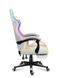 Комп'ютерне крісло для геймера Huzaro Force 4.7 White Mesh RGB 123546 фото 3