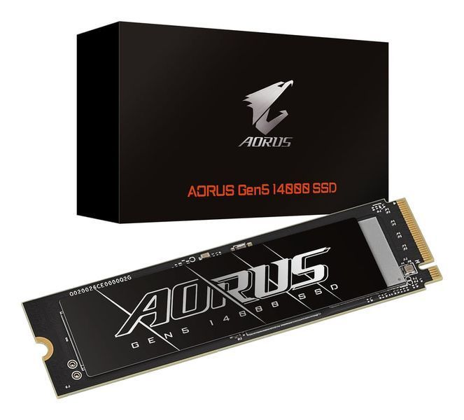 SSD накопичувач Gigabyte Aorus Gen5 14000 4 TB (AG514K4TB) 618529 фото