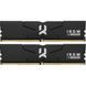 Память для настольных компьютеров Goodram 32 GB (2x16GB) DDR5 6000 MHz IRDM Black (IR-6000D564L36S/32GDC) 579668ua фото 1