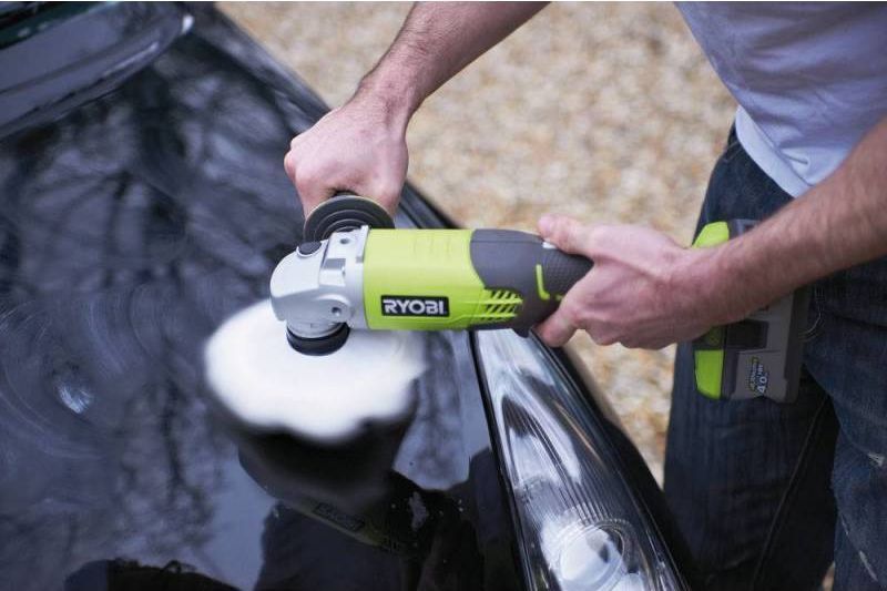 Болгарка (угловая шлифовальная) Ryobi R18AG-0 555272ua фото